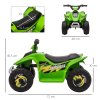 HOMCOM 6V Kids Electric Ride on Car All Terrain Vehicle Toy Quad Bike w/ Forward Reverse Functions Toddlers for 18-36 Months Old Green