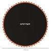 SPORTNOW Trampoline Replacement Mat with Eight Rows of Stitching, Spring Pull Tool, 42 V-Hooks, for 8ft Trampoline, Using 14cm Springs, Trampoline Jumping Mat, Orange