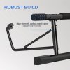 SPORTNOW Doorway Pull-Up Bar, No-Drilling Chin-Up Bar, Push-Up Stand with Resistance Bands, Padded Handles for Home Gym Exercise