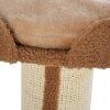 PawHut 91cm Cat Tower Scratching Posts Cat Tree for Indoor Cats Kitten Activity Centre Brown