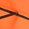 Outsunny 2m Garden Parasol Umbrella, Outdoor Sun Shade with 6 Sturdy Ribs for Balcony, Bench, Garden, Orange