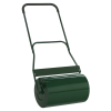 Outsunny 40L Lawn Roller Drum Scraper Bar Collapsible Handle Water or Sand Filled 32cm Green