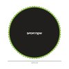 SPORTNOW Trampoline Replacement Mat with Eight Rows of Stitching, Spring Pull Tool, 72 V-Hooks, for 12ft Trampoline, Using 14cm Springs, Trampoline Jumping Mat, Green