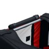 PawHut Folding Dog Bike Trailer Pet Cart Carrier for Bicycle Travel with Hitch Coupler in Steel Frame - Red & Black
