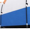 Outsunny 2-3 Man Camping Tent, Tunnel Tent with Weights, Bedroom and Living Room, 2000mm Waterproof, Portable with Bag, for Fishing Hiking Festival, Orange