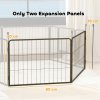 PawHut 2 Piece Dog Pen Expansion Pack for 60cm High Pet Playpen with 3 Connecting Stakes, Puppy Pen for Small Dogs