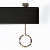 HOMCOM 2-in-1 170-190cm Freestanding Boxing Punch Bag Hanger, Speed Ball Station Platform, for Home, Gym, Black