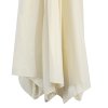 Outsunny 3(m) Garden Cantilever Parasol Patio Banana Hanging Umbrella Sun Shade with Crank and Tilt, 8 Ribs and Cross Base, Beige