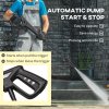DURHAND 1800W High Pressure Washer, 150 Bar Pressure, 510 L/h Flow, High-Performance Portable Power Washer Jet Wash Cleaner with 6M Hose and Hose Reel for Garden, Car, Furniture, Green