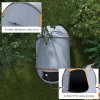 Outsunny 2 Man Pop up Tent, Camping Tent, 2000mm Waterproof with Portable Carry Bag for Fishing Hiking Backpacking, Grey
