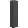 Outsunny Heavy Duty Gas Pyramid Patio Heater Cover, Full Length Outdoor Heater Cover Protector, UPF 30+ Oxford Fabric with Zipper, Black