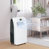 HOMCOM 12000 BTU Portable Air Conditioner, 3-in-1 Air Conditioning Unit, Dehumidifier, Cooling Fan with Remote Control, Digital Display, 3 Speeds, 24H Timer On/Off, Window Venting Kit, 35m²
