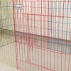 PawHut Dog Playpen Puppy Pen Metal Rabbit Run Pet Crate Fence w/ Door Indoor & Outdoor, 60H x 156cm