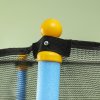 HOMCOM 6FT Kids Trampoline for Toddlers with Safety Net Enclosure Outdoor Indoor for Age 3-10 Years, Blue