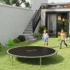 SPORTNOW Trampoline Replacement Mat with Eight Rows of Stitching, Spring Pull Tool, 42 V-Hooks, for 8ft Trampoline, Using 14cm Springs, Trampoline Jumping Mat, Green