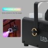 HOMCOM Smoke Machine with 3 RGB LED Lights, 13 Colours, 4 Effects, 450W 2000 CFM Fog Machine with Wired and Wireless Remote Control, for Halloween, Xmas, Wedding, Disco, Stage