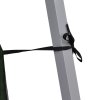Outsunny Outdoor Garden Pop-up Gazebo Canopy Tent Sun Shade Event Shelter Folding with Adjustable Height, Mesh Screen Side Walls 3.5 M 3.5 M Base / 3 M 3 M Top, Green