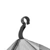 Outsunny Outdoor Garden Pop-up Gazebo Canopy Tent Sun Shade Event Shelter Folding with Adjustable Height, Mesh Screen Side Walls 3.5 M 3.5 M Base / 3 M 3 M Top, White
