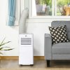 HOMCOM 7000 BTU Air Conditioning Unit, 3-in-1 Portable Air Conditioner, Dehumidifier, Cooling Fan with 2 Speeds, 24H Timer, Remote Control, LED Display, Window Venting Kit, 15m²