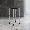 HOMCOM Bath Chair Shower Seat Safety Bathroom Elderly Aids Adjustable Positions