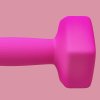 SPORTNOW Set of 2 Hex Dumbbells, Neoprene Weights Pair with Non-Slip Grip, Home Gym Fitness Training Equipment, 2 x 3kg, Pink