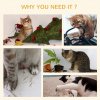 PawHut Cat Tree Climbing Kitten Tower Activity Centre for Indoor Cats w/ Jute Scratching Post, Cat House, Kitten Stand, Hanging Toy Ball - Beige