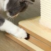 PawHut Cat Scratching Post, 67cm Cat Scratcher with Sisal Scratching Post, Track Ball Toy, Hanging Ball, 3 in 1 Cat Scratcher Post for Indoor Kittens