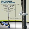 HOMCOM 120W E-Scooter Folding Electric Scooter with 12km/h Maximum Speed, Three Mode LED Headlight, Adjustable Height, Warning Bell, for Ages 7-14 Years - Blue