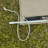 Outsunny Garden Parasol Cover, Outdoor Patio Umbrella Protector Weatherproof Garden Patio with Rod, Zipper for 2-4m Parasol, 60 x 160cm, Khaki