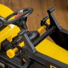 HOMCOM Kids Pedal Go Kart, Children Ride on Digger, Ride on Toy Car, Excavator Tractor Digger Dumper for Kids 3 Years, Yellow