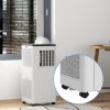 HOMCOM 7000 BTU Air Conditioning Unit, Smart Home WiFi App Compatible, 3-in-1 Portable Air Conditioner, Dehumidifier, Cooling Fan with 24H Timer, Remote, LED Display, 2 Speeds, Window Kit, 15m²