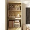 HOMCOM 180cm Tall Bookcase with Storage, Free Standing Bookshelf with 3 Shelves and 3 Drawers, Display Cabinet for Living Room, Home Office, Bedroom