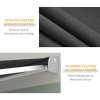 Outsunny 4 x 3(m) Electric or Manual Retractable Awning, Half Cassette, with Remote Controller, Manual Crank Handle and Aluminium Frame, Sun Canopies for Patio Deck Door Window, Grey