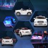 HOMCOM Bentley Mulsanne Licensed Kids Electric Ride On Car 12V Powered Toy Car w/ Remote Control, Music, Horn, Lights, MP3 Slot, Suspension Wheels, for Ages 3-6 Years - White