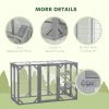 Pawhut Wooden Cat House 71