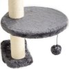 PawHut 4 Piece Cat Shelves, Cat Wall Furniture with Hammock, Scratching Posts, Soft Ladder, Steps, Jump Platforms, for Indoor Kittens - Dark Grey