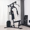 HOMCOM Multi Gym with Weights, Multifunction Home Gym Machine with 45kg Weight Stack for Full Body Workout and Strength Training