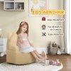 AIYAPLAY Kids Armchair, Bear Shaped Toddler Chair, Baby Armchair for Bedroom Playroom Living Room, for Boys and Girls Aged 18 Months to 3 Years - Khaki