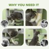 PawHut Cat Tree, 138cm Cat Tower with Sisal Scratching Posts and Pad, Bed, Condos, Platforms, Toy Balls, Anti-Tip Kit, Kitten Activity Centre for Indoor, Light Grey