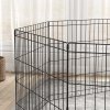 PawHut Eight-Panel Dog Playpen Puppy Pen Rabbits, Guinea Metal Crate, Pet Cage, Run Indoor, Outdoor, 61 x 61cm