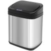 HOMCOM 20L LUXURY Automatic Sensor Dustbin Kitchen Waste Bin Rubbish Trashcan Auto Dustbin Stainless Steel with Bucket 33*25*42.5CM