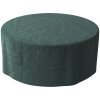 Outsunny Garden Patio Large Furniture Set Round Cover 600D Oxford Waterproof, ??193 x 80H cm, Green