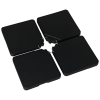 Outsunny Set of 4 Parasol Base Weights, Umbrella Weight Set for Banana Hanging Cantilever Umbrella, Can Be Filled with Sand or Water, Black