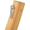 Outsunny 3(m) Wooden Hammock Stand, 1 Person Hammock Frame with Chain and Safety Buckles, Pine Wood Arc Stand for Garden, Patio, Outdoor and Indoor, Natural