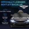 HOMCOM Bentley Bacalar Licensed, 12V Kids' Electric Ride-On with Remote Control, Battery Powered Electric Car for Kids with Suspension Wheels, Horn, Lights, for Ages 3-5 Years - Black