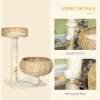 PawHut 72cm Cat Tree for Indoor Cats with 2 Beds, Kitten Tower with Scratching Post, Toy Ball - Beige