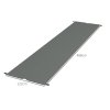 Outsunny 2 PCS Pergola Canopy Replacement, 4.9 x 1.2m UV Protection Pergola Cover, Easy to Install, for 3 x 3(m) Pergola, Dark Grey