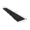 Outsunny Parasol Cover, Cantilever Umbrella Cover for 2-3.5 m Parasols, 420D Oxford Fabric Banana Umbrella Protector with Zipper for Outdoor Garden, Patio, Black
