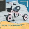 AIYAPLAY Trike for 2-5 Years Old, Kids Tricycle with Adjustable Seat, Basket, Bell