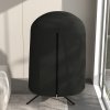 Outsunny Hanging Egg Chair Cover, Outdoor Single Swing Chair Cover, Waterproof Anti-dust Furniture Protector with Zipper, 420D Oxford Fabric for 128 x 190H cm Stand, Black